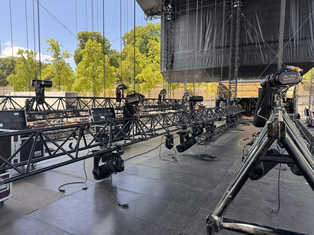 scene on stage 