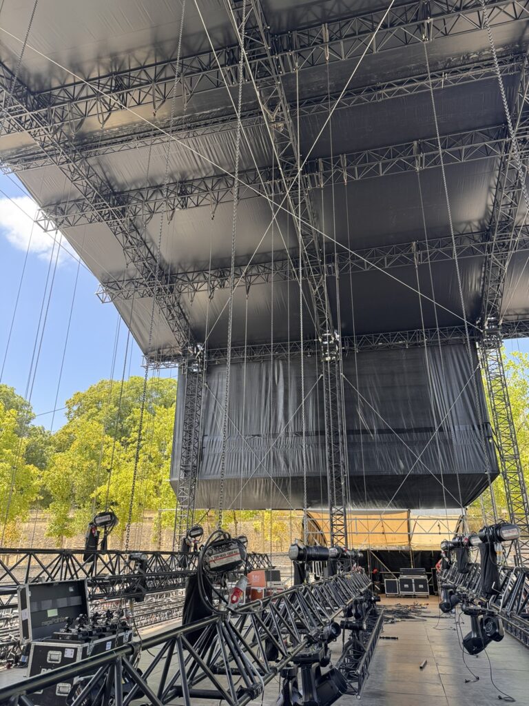 scene on stage 
